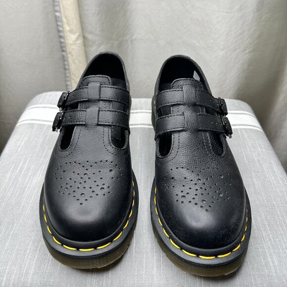Dr. Martens Shoes - 8065 Dr. Martens Virginia Leather Mary Janes